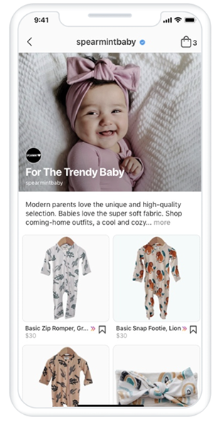 instagram inapp shopping