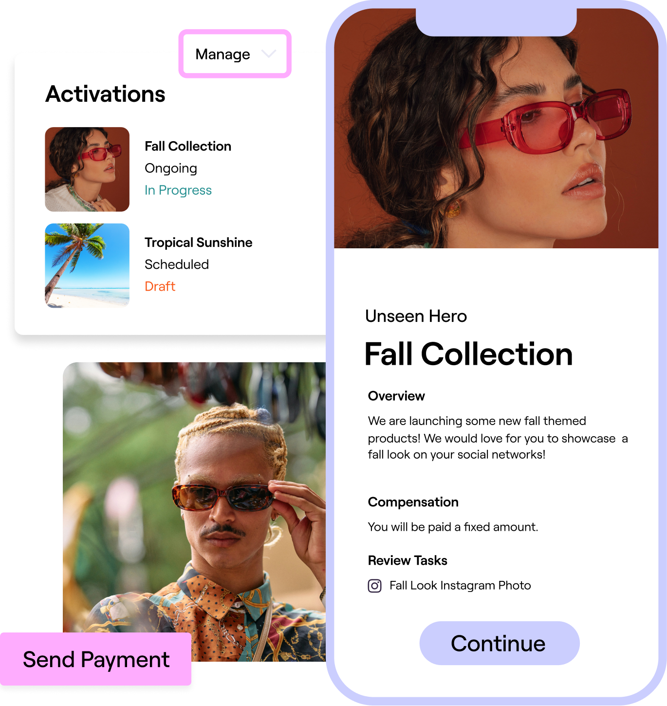 Easy campaign creation and organization