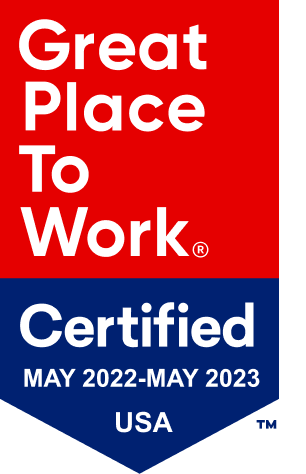 Great Place to Work Certification Logo 2022 to 2023