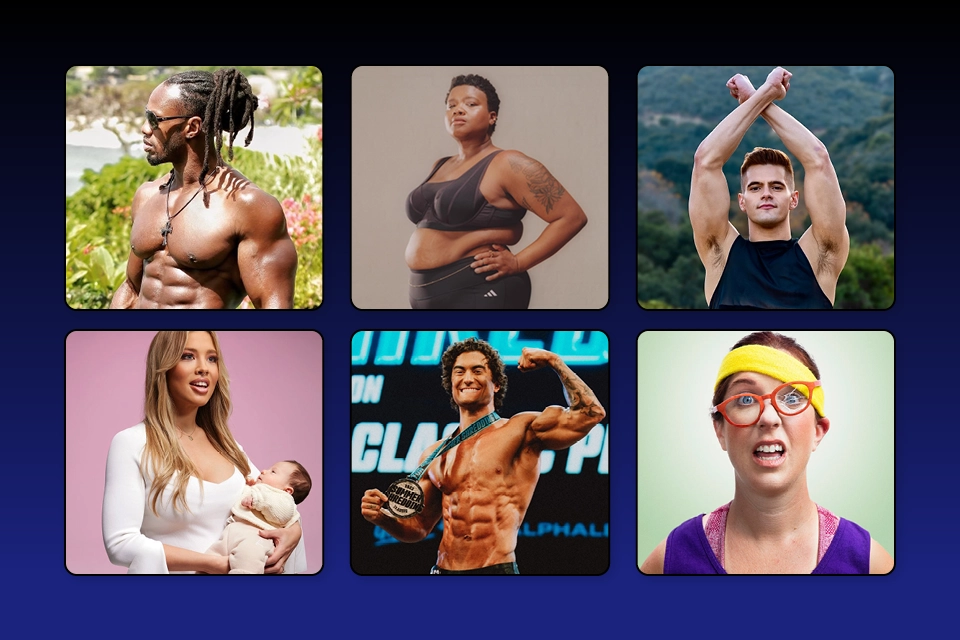 6 fitness influencers