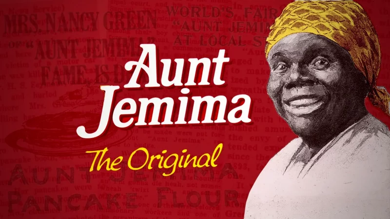 Aunt Jemima ad with Nancy Green illustration showing the history of influencer marketing