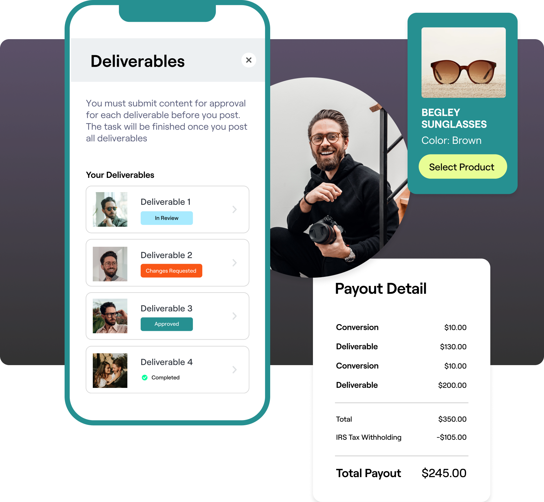 Set your creators up for successful campaigns.